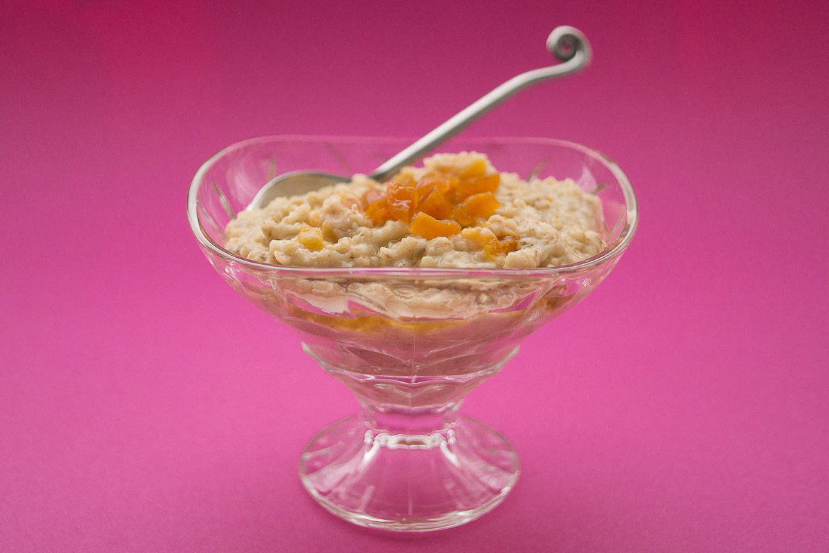 Aprikosen Porridge Rezept