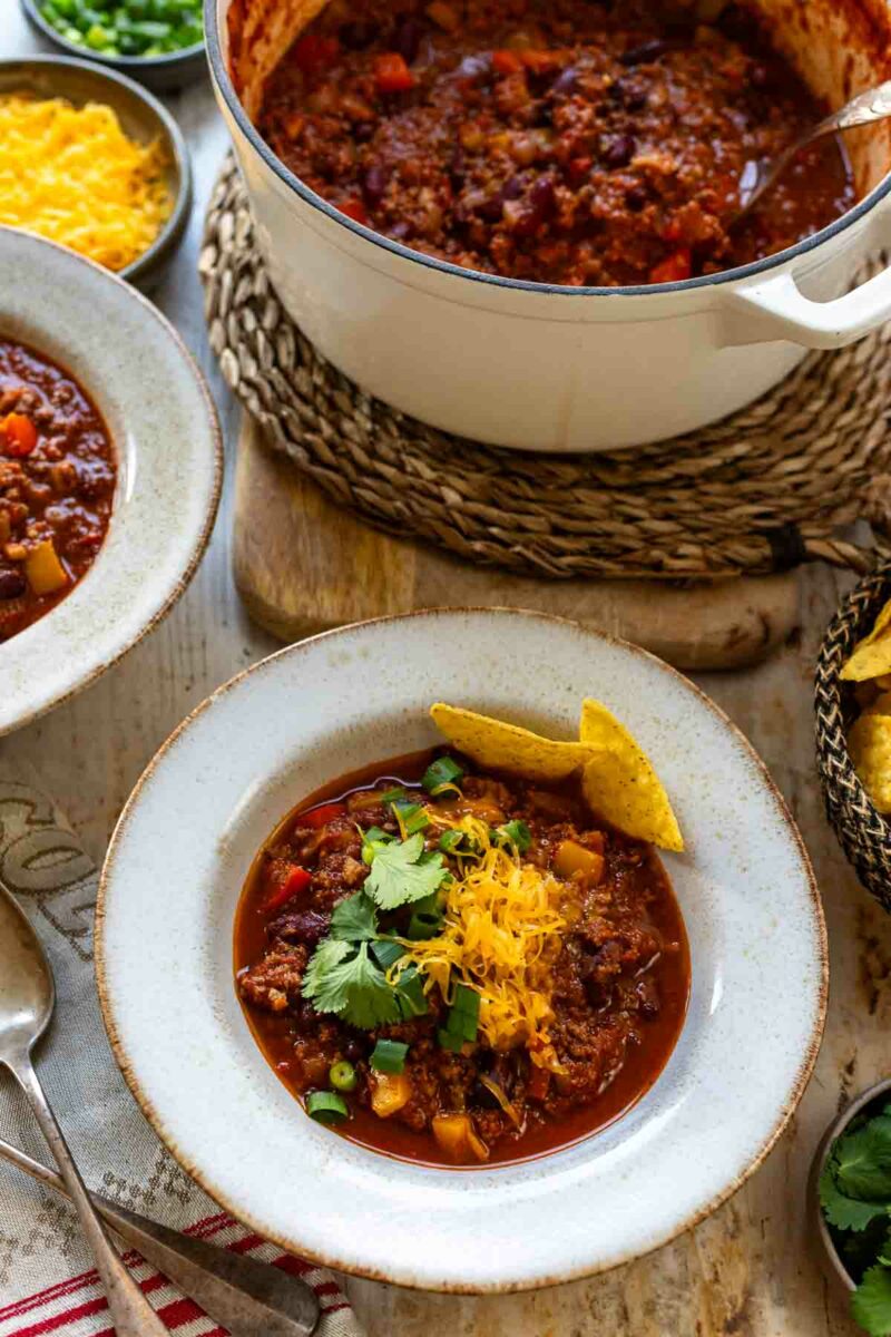 Chili Con Carne mit Tortilla Chips