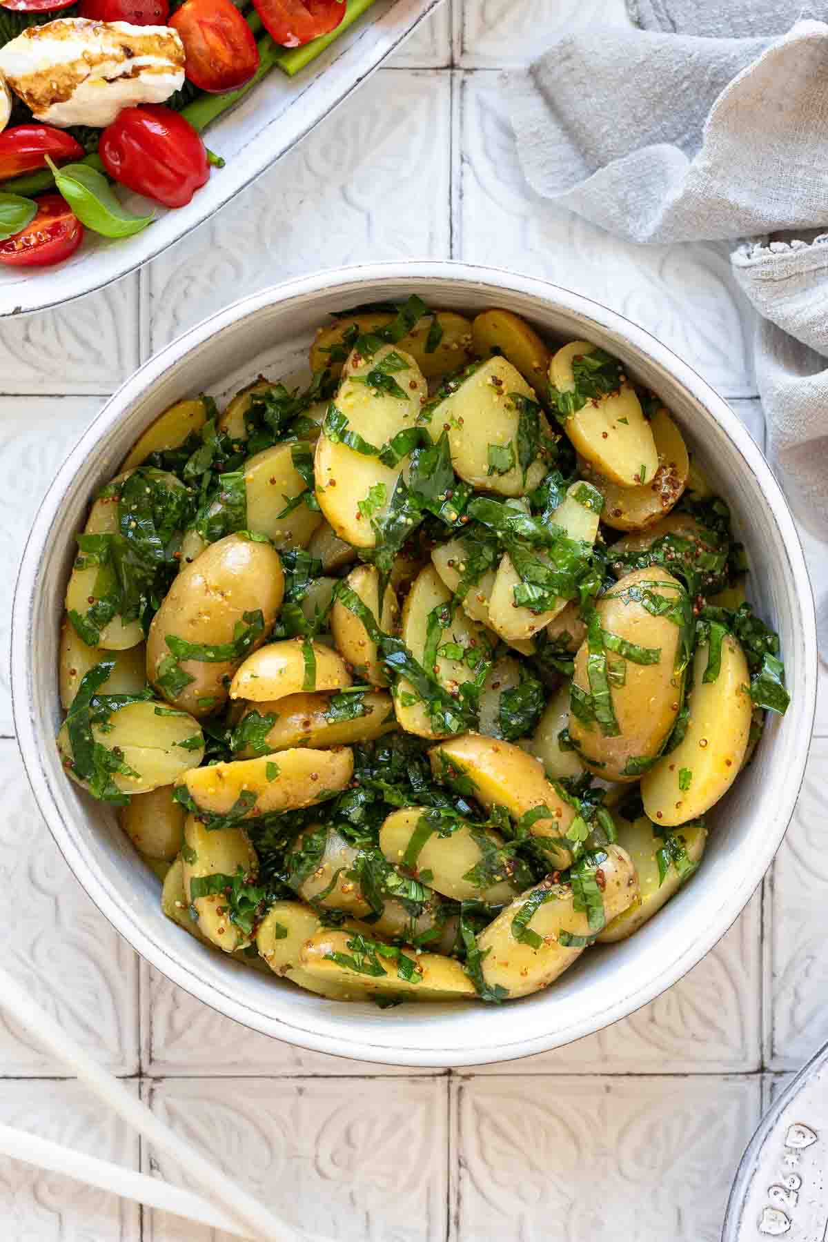 Kartoffelsalat mit Bärlauch
