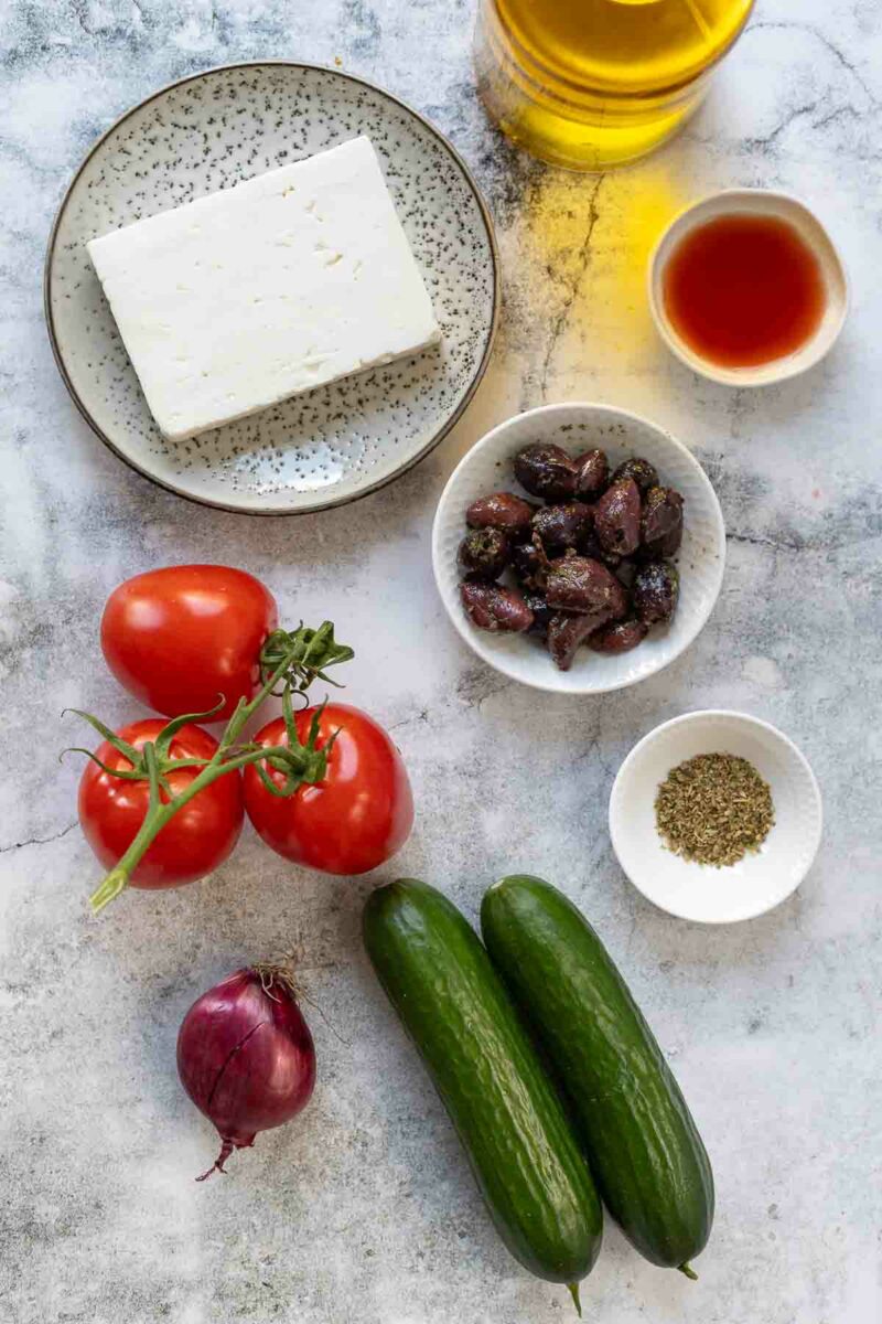 Salat Zutaten