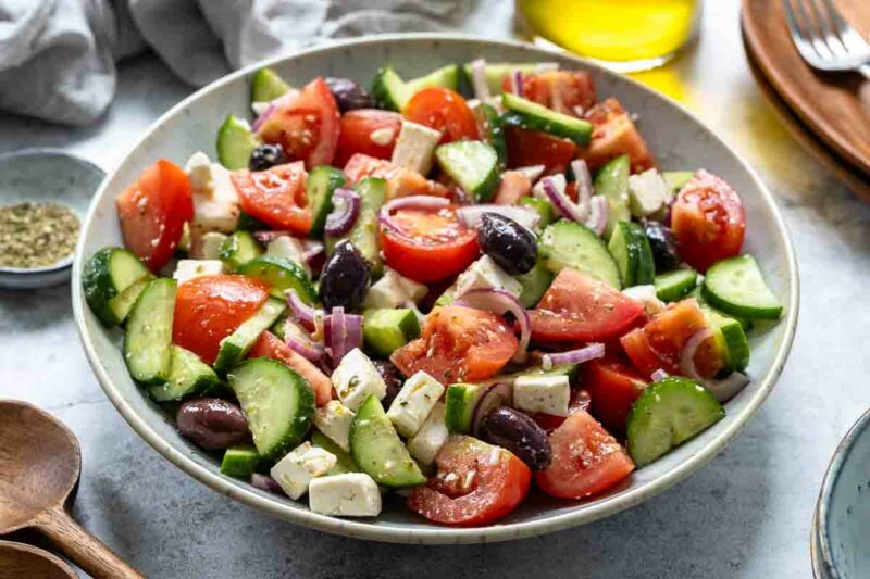 Rezept für Original Griechischer Bauernsalat