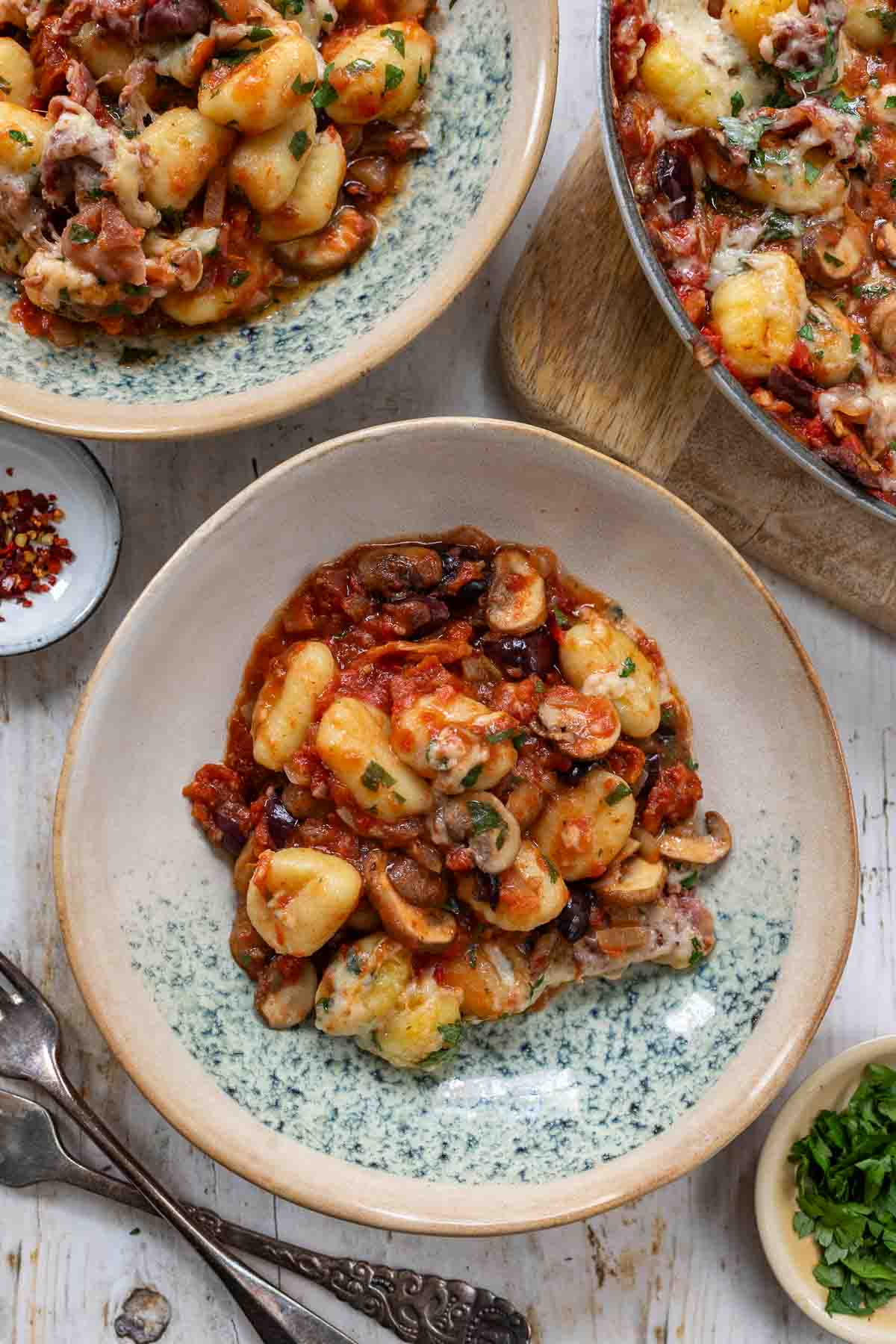 Italienischer Gnocchi Auflauf
