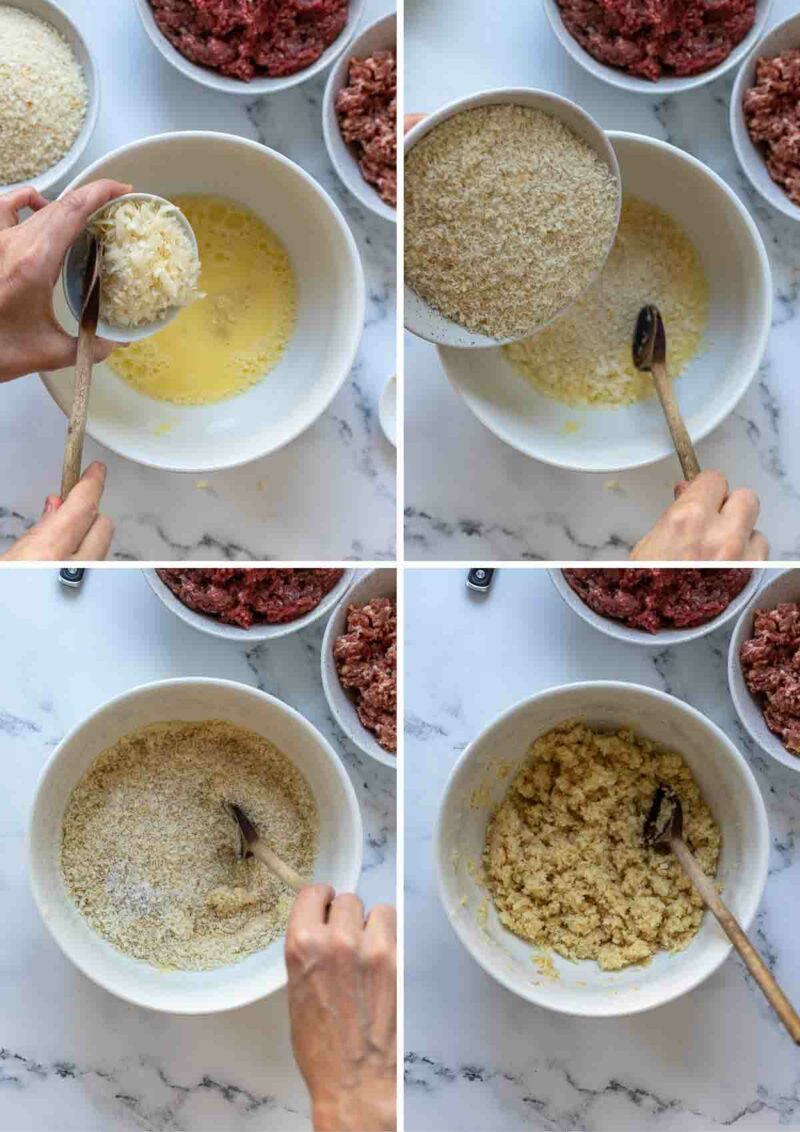 Salsiccia Hackbällchen / Fleischbällchen Schritt 2
