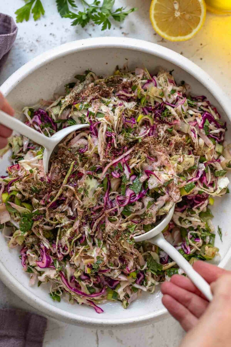 Libanesischer Krautsalat Rezept (Malfouf Salat)