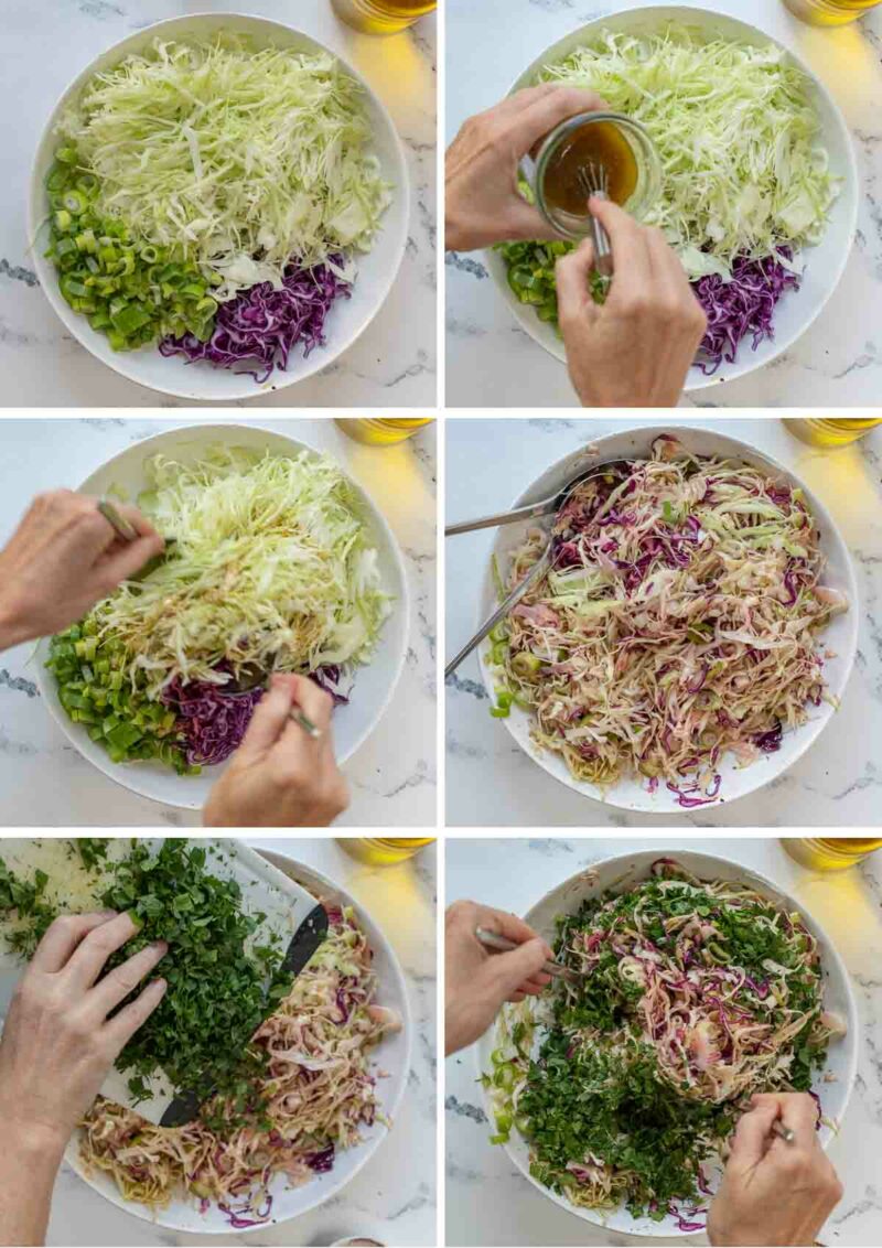 So einfach ist mein libanesischer Krautsalat zubereitet