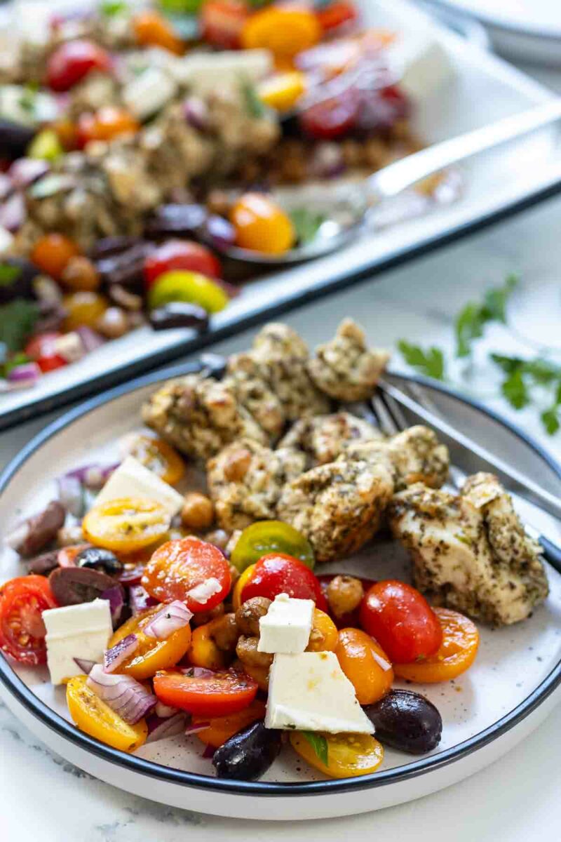 Hähnchen Souvlaki - Einfache griechische Fleischspieße