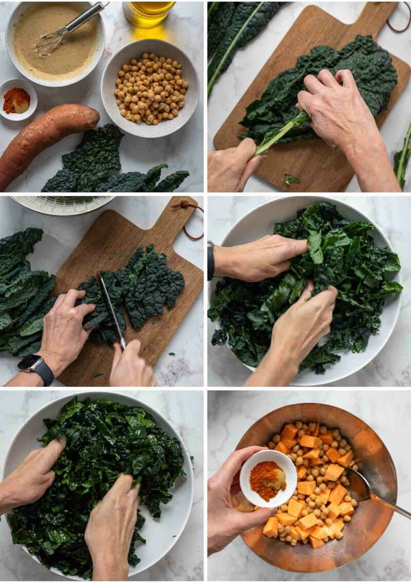 Schritt für Schritt so wird das Rezept mit Palmkohl zubereitet