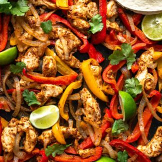 Rezept für Fajitas mit Hähnchen - einfach und schnell!