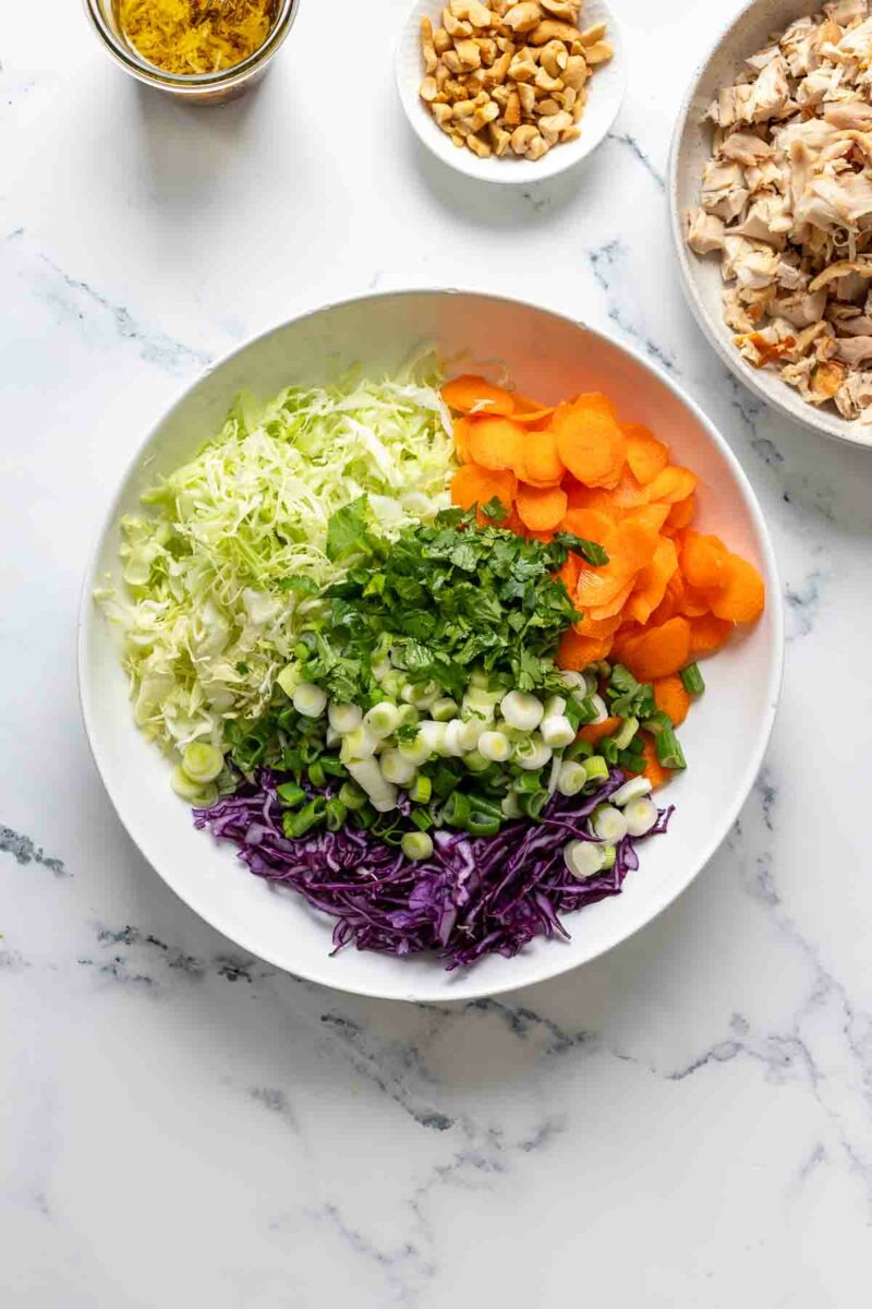 Kohlsalat Vorbereiten