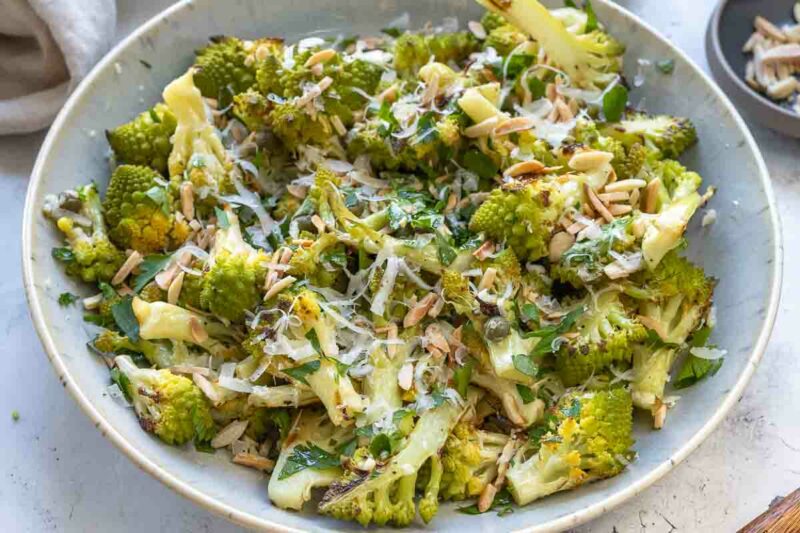 Romanesco geröstet im Ofen - einfaches Rezept