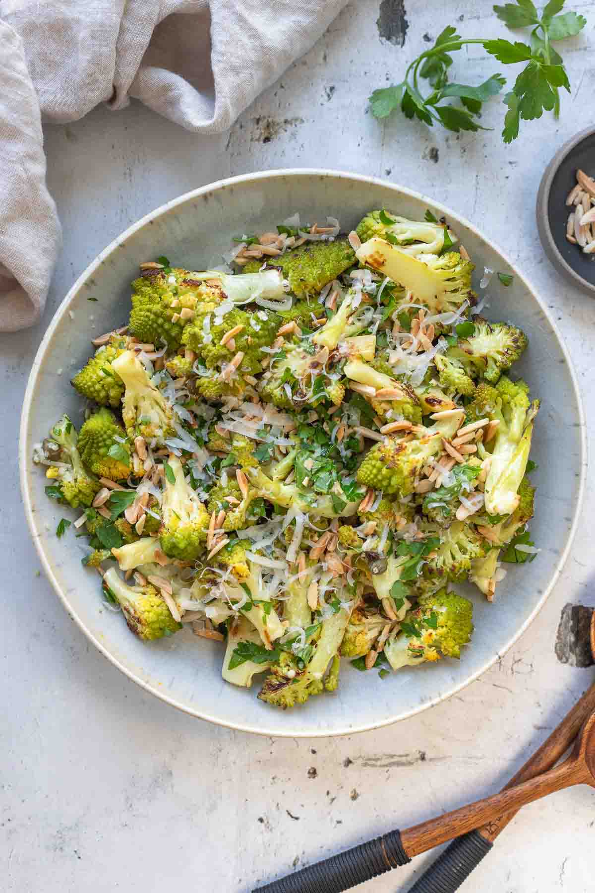 Romanesco geröstet im Ofen - einfaches Rezept