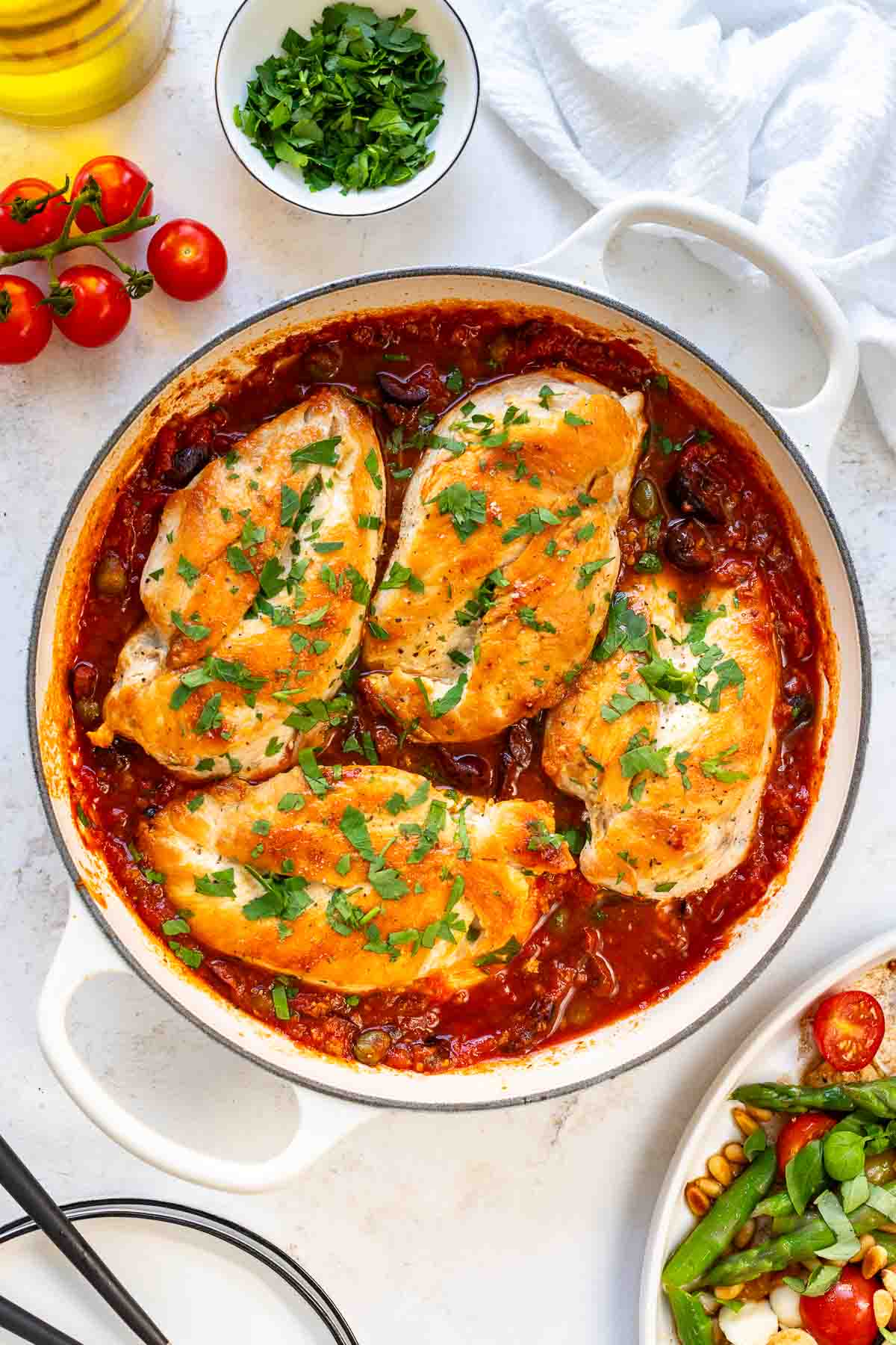 Chicken Puttanesca