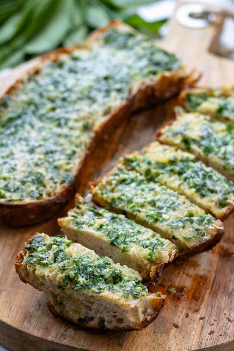 Ramsons Garlic Bread