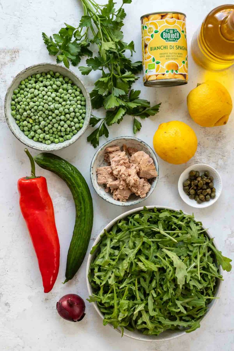 Salat Zutaten